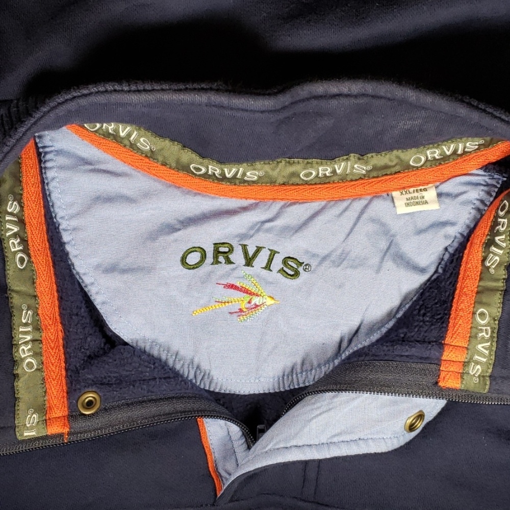 ORVIS Signature Sweatshirt Pullover Sweater